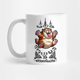 Thai Tattoo Parody "Sak Yant Tiger" Mug